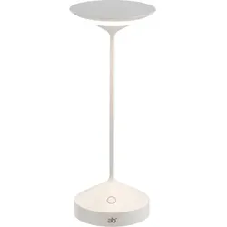 ab+ by Abert Tempo tragbare Tischleuchte weiss