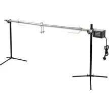 vidaXL Grillspieß mit Motor 207 x 81 cm