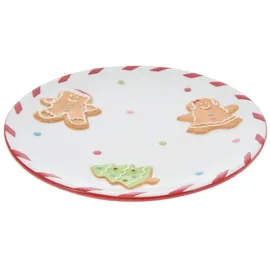 home&styling collection Weihnachtsteller in weiß | Gr.: onesize