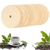 Dupiulk Perkolator-Kaffeefilter, 400 Stück, ungebleicht, rund, für Kaffeekanne, Einweg-Kaffeefilter, geeignet für Camping, Zuhause, Büro