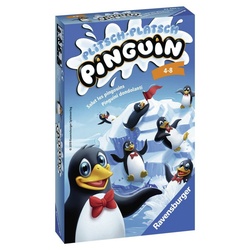 Ravensburger Spiel, Mitbringspiel Geschicklichkeitsspiel Plitsch-Platsch Pinguin 23461