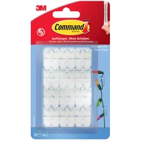 Command Klebestreifen Transparent 44 Stück