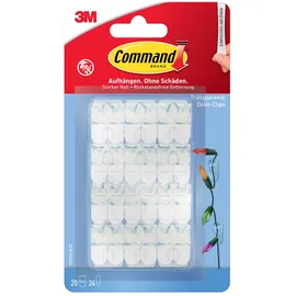 Command Klebestreifen Transparent 44 Stück