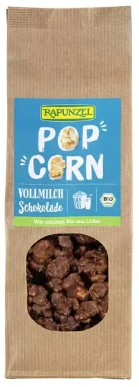 Rapunzel Popcorn mit Vollmilchschokolade bio