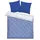 Tom Tailor Wendebettwäsche ORGANIC LEAVES Blau 200 x 220 cm + 2 x 80 x 80 cm