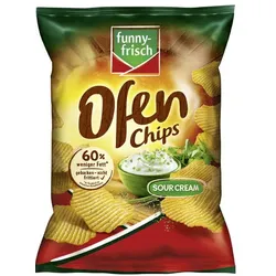 Funny-Frisch Ofen Chips Sour Cream 125G