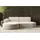 kaiser möbel Ecksofa Designer MODENA STUDIO stoff Dicker cord Poso Beige Links