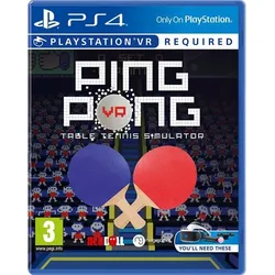 Ping Pong Table Tennis Simulator (VR) - PS4 [EU Version]