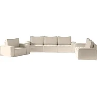 Fun Möbel SOFASET Sande 3-2-1 Stoff Alpine