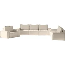 Fun Möbel SOFASET Sande 3-2-1 Stoff Alpine