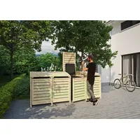 Tetzner & Jentzsch T&J HENRI Mülltonnenabtrennung 4-fach B 300