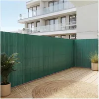 neu.haus Sichtschutzmatte 90 x 300 cm Grün PVC