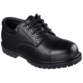 SKECHERS "Cottonwood- Elks SR Schnürschuh" mit bequemer Memory Foam Funktion Gr. 41, schwarz