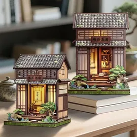 CUTEBEE Puppenhaus Miniature House Kirishima Cha-an 19 x 14 cm