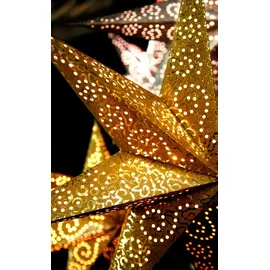 Best Season Papierstern 60 cm Gold