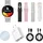 knauermann PRO 4 Mini 41 mm Silber Milanaiseband Silber  inkl. Premium-Paket