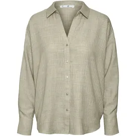 Vero Moda Melaney Queeny Langarmhemd Overcast / Melange XL