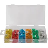 Toolland Kfz-Sicherungsset 120-tlg., verschiedene Stromstärken, farbcodiert