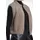 RINO & PELLE "ELONA", Damen, Gr. L (40), grau (taupe), Bouclé, Obermaterial: 59% Polyamid, 26% Polyester, 15% Viskose, unifarben, regular fit taillenbedeckt, Westen, mit Bündchen