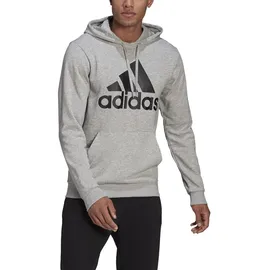 adidas Essentials Big Logo Hoodie Medium Grey Heather / Black M