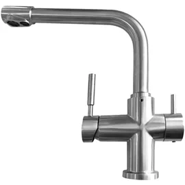 BieTal Sprudel Tafelwasseranlage BT-25U 3-Wege Wasserhahn L-Auslauf ohne Filteranlage