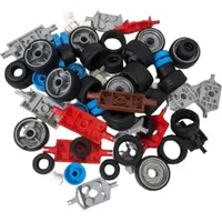 LEGO LEGO® City 15 Achsen mit Rädern bunt gemischt