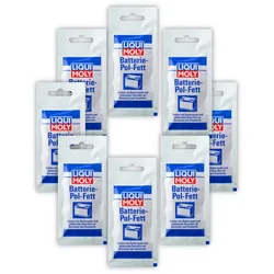 8x 10g LIQUI MOLY 3139 Batterie-Pol-Fett Spezial Fett Anti Korrosion