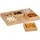 Relaxdays Snackschalen Set Hellbraun 7-tlg.