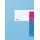KÖNIG & EBHARDT Notizbuch Geschäftsbuch A4 2 Spalten Kopfleiste 40 Blatt Blau
