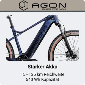 Agon Alpha 27,5 Zoll RH 48 cm Arctic Fire Black