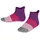 Haussocken Colour Block mit rutschhemmendem Noppendruck Größe 27-30 in deep lilac 6963 deep lilac 6963