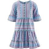 happy girls Sommerkleid Mädchenkleid blau 128 EU