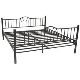 moebel-direkt-online Santi 140 x 200 cm Schwarz