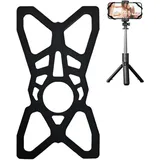 Ersatz-Silikonbänder Für Fahrrad-Handyhalter Und Motorrad, Sicherheits-Silikonband, Zubehör Für Fahrrad-Handyhalterungen, Ersatz-Gumminetz Für Fahrräder, Motorräder, Lenker Und Roller (Schwarz)