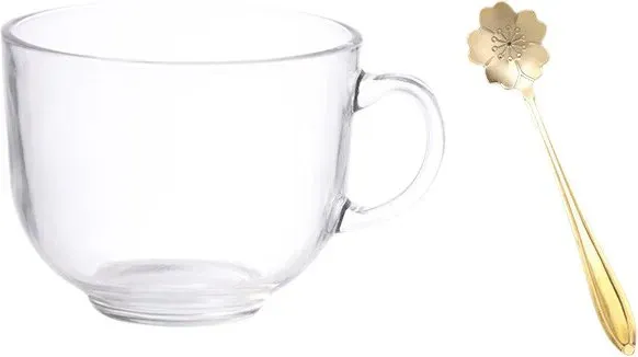 BJ 450ml Milchbecher mit Löffel, 1 Stück