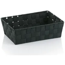 Kela Aufbewahrungskorb Alvaro 30 x 21 x 9 cm schwarz