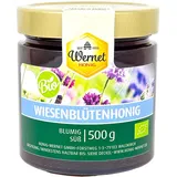 Honig Wernet BIO-Wiesenblütenhonig - Blumig Süßer Genuss 500 Gramm