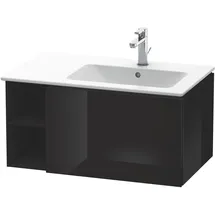 Duravit Waschtischunterschrank 1 Auszug 82 x 40 x 48,1 cm Schwarz Hochglanz