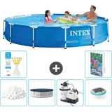 Frame Pool Rund - 366x76 Cm - 7-teilig  S105