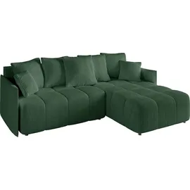 altdecor Ecksofa LONLI-L Cord 2-Sitzer Grün