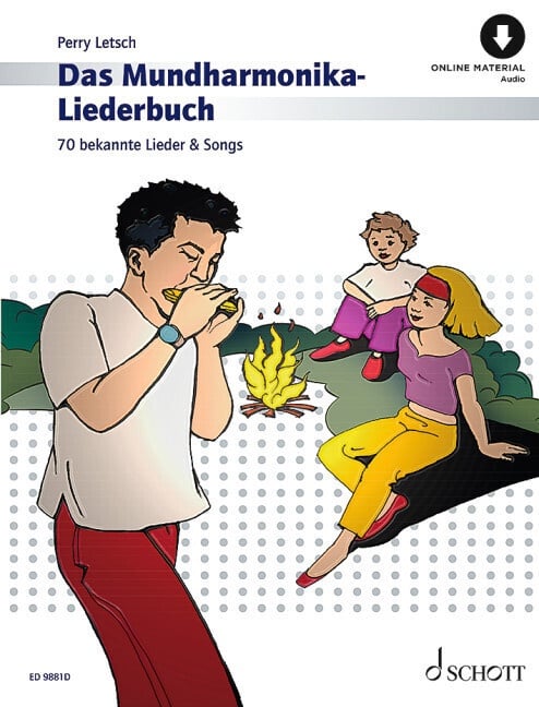 Das Mundharmonika-Liederbuch - Perry Letsch  Kartoniert (TB)