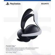 Sony PlayStation Pulse Elite Wireless, Over-ear Gaming-Headset Bluetooth Weiß / Schwarz