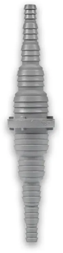 Schlauchkupplung für HT und KG Rohr, Airfit, beidseitig, 8-25mm