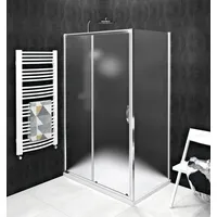 Gelco Komplettdusche SIGMA SIMPLY Rechteckige Duschkabine 1200x900mm L/R Variante, BxT: 120x90 cm, Gelco-GS4212GS4390-SET