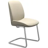 Stressless Stuhl Bay | Freischwinger D400 Batick Cream Ohne Armlehnen Poliertes Aluminium
