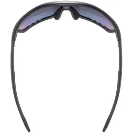 Uvex Sportstyle 706 CV V black mat - selbsttönend - konstraststeigernd - matt/red - one size