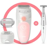 Braun Silk-épil 5 SensoSmart 5-820 weiß/rosa