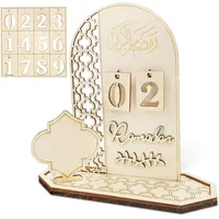 Ramadan Kalender Aus Holz, Ramadan Countdown Kalender Eid Mubarak Kalender 30 Ta