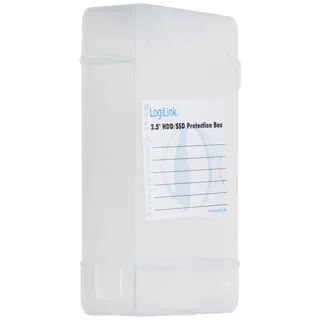 Logilink UA0277 - Festplatte Schutzhülle für 2x 6,35 cm (2,5 transparent