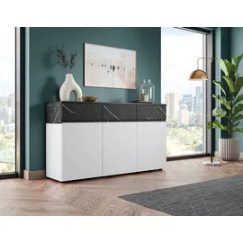 Home Affaire Sideboard 150 x 86 x 40 cm Weiß